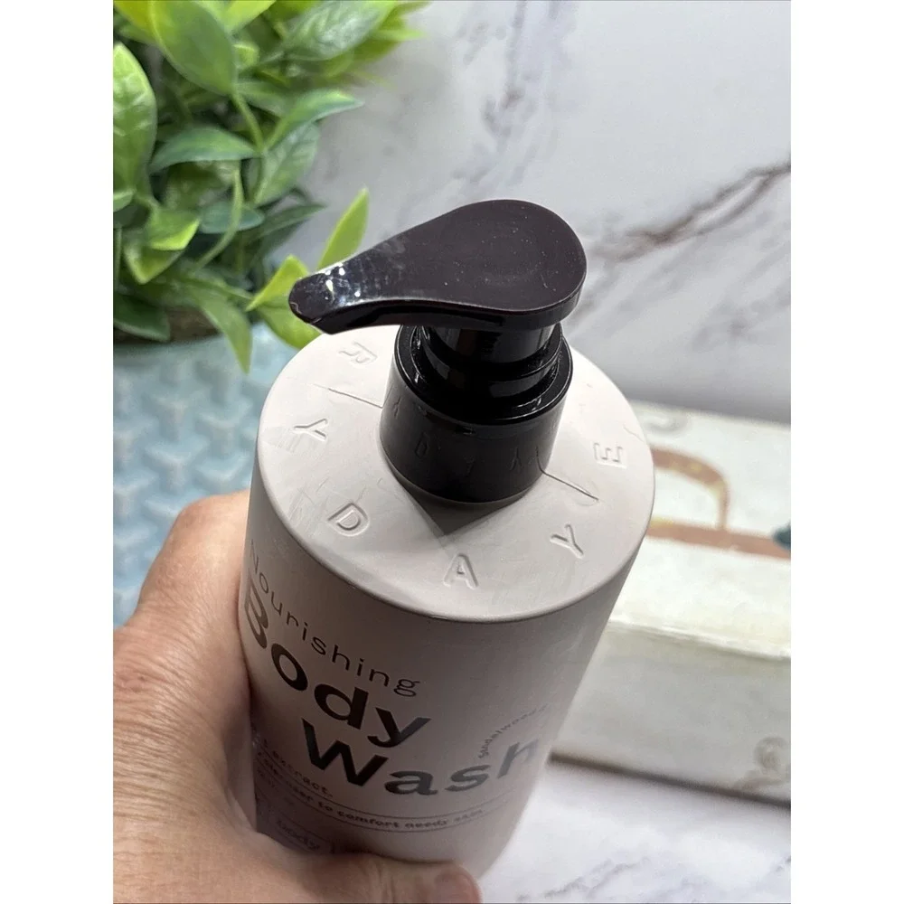 EVERYDAY by Frank Nourishing Body Wash Sandalwood & Vanilla Scent Oat Extract